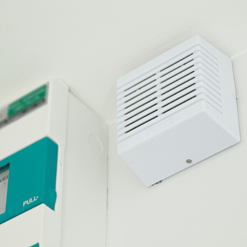 Commercial alarm installation