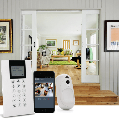 Wireless Burglar Alarm for security in homes