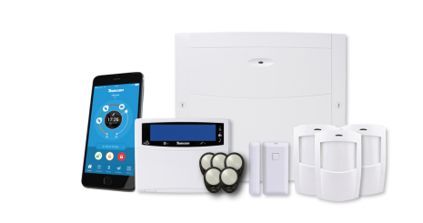 Fitted Texecom Premier Elite Burglar Alarm With Keypad Smart